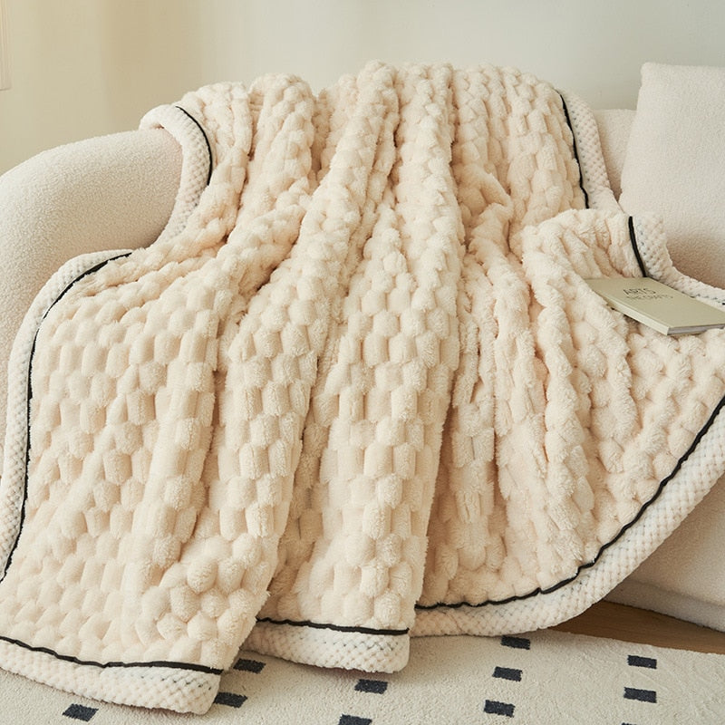 CozyFall Velvet Blanket - LUXEELLESHOP