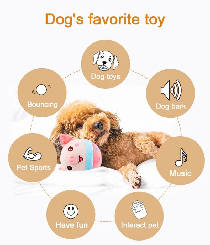 WoofWhisper Interactive Plush Toy - LUXEELLESHOP