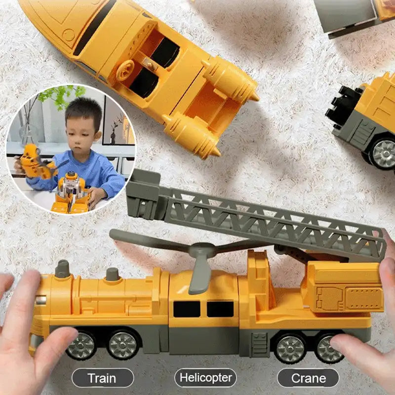 GeniusKids™ - Magnetic Car Builders